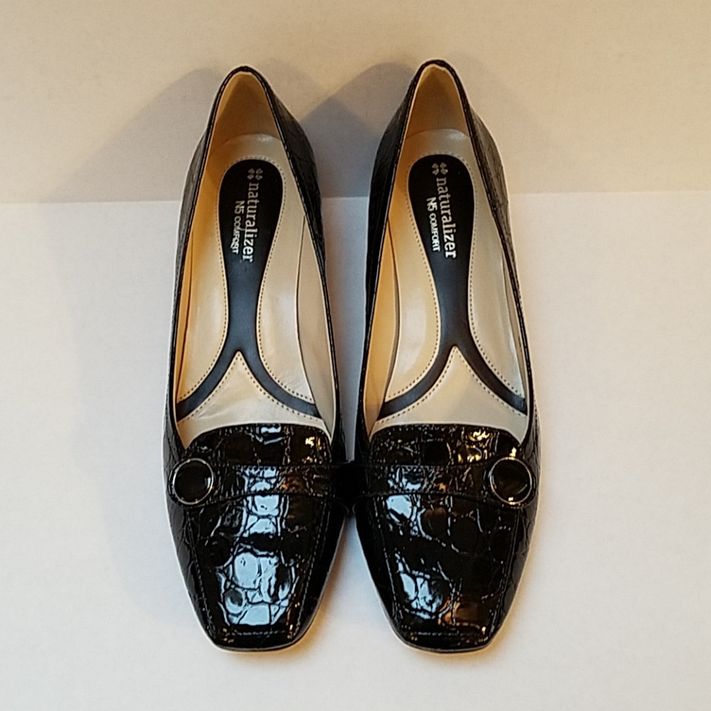 Naturalizer N5 Comfort Fulton black croco